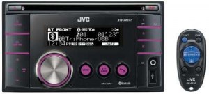 Ny JVC Dobbel DIN USB/ CD-receiver med trådløs Bluetooth